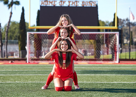 Cathedral Catholic Girls Varsity Soccer Team Media Day
