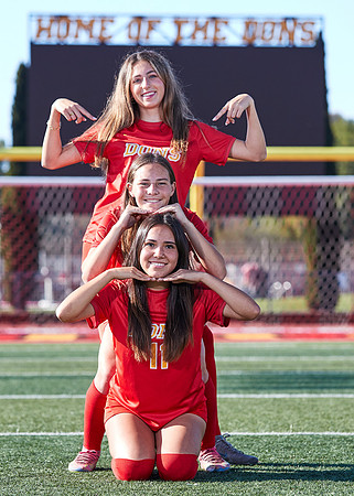 Cathedral Catholic Girls Varsity Soccer Team Media Day