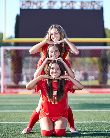 Cathedral Catholic Girls Varsity Soccer Team Media Day