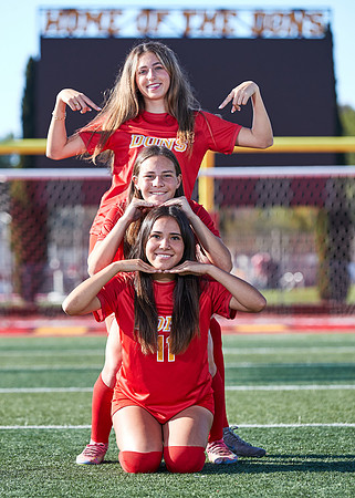 Cathedral Catholic Girls Varsity Soccer Team Media Day