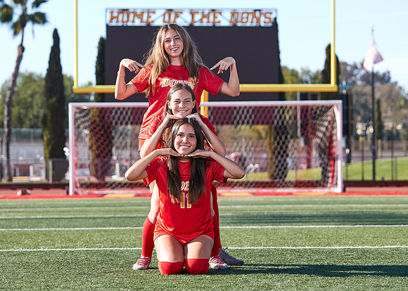 Cathedral Catholic Girls Varsity Soccer Team Media Day
