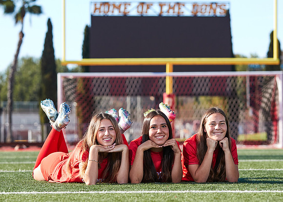 Cathedral Catholic Girls Varsity Soccer Team Media Day