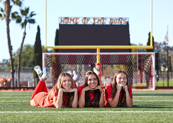 Cathedral Catholic Girls Varsity Soccer Team Media Day
