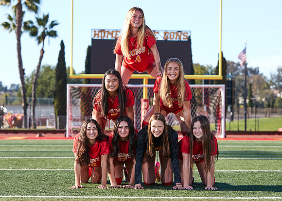 Cathedral Catholic Girls Varsity Soccer Team Media Day