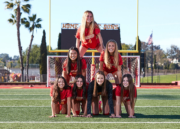 Cathedral Catholic Girls Varsity Soccer Team Media Day