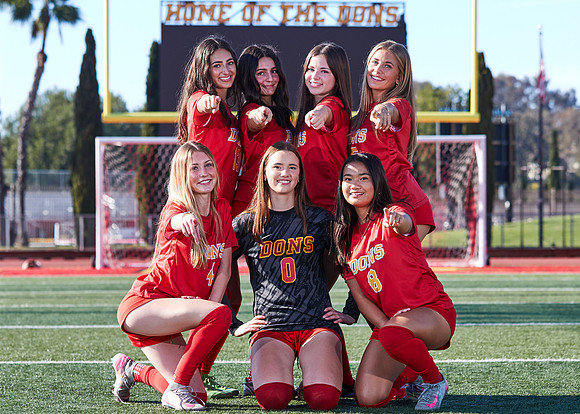 Cathedral Catholic Girls Varsity Soccer Team Media Day