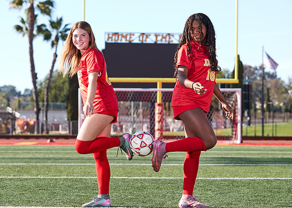 Cathedral Catholic Girls Varsity Soccer Team Media Day