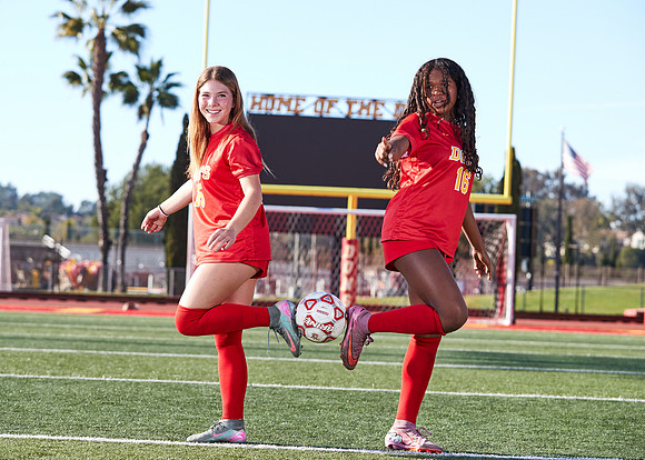 Cathedral Catholic Girls Varsity Soccer Team Media Day