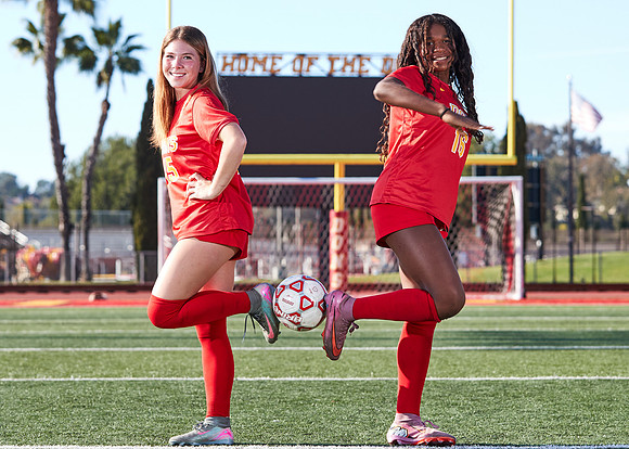 Cathedral Catholic Girls Varsity Soccer Team Media Day
