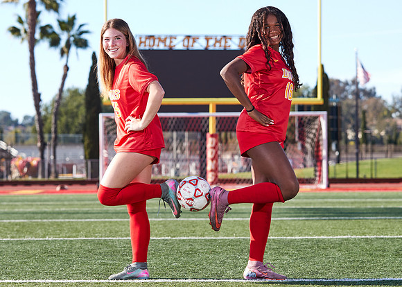 Cathedral Catholic Girls Varsity Soccer Team Media Day