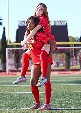 Cathedral Catholic Girls Varsity Soccer Team Media Day