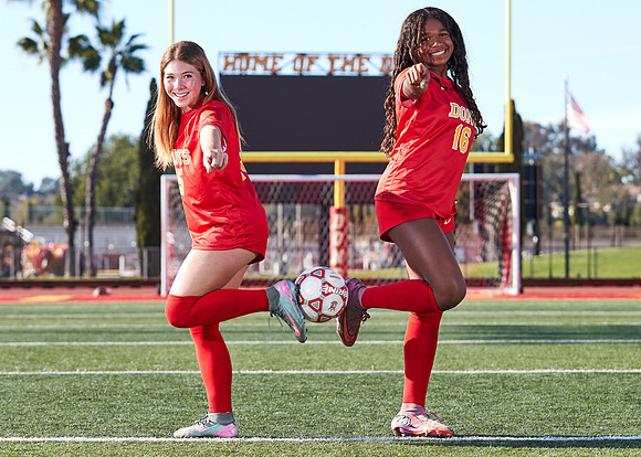 Cathedral Catholic Girls Varsity Soccer Team Media Day