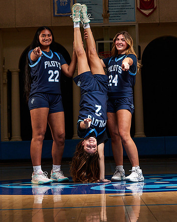 Academy of Our Lady of Peace Varsity Basketball Team Media Day