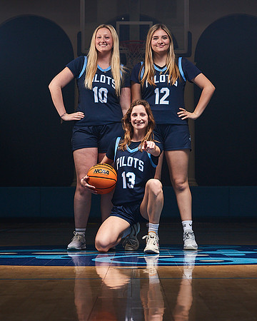Academy of Our Lady of Peace Varsity Basketball Team Media Day