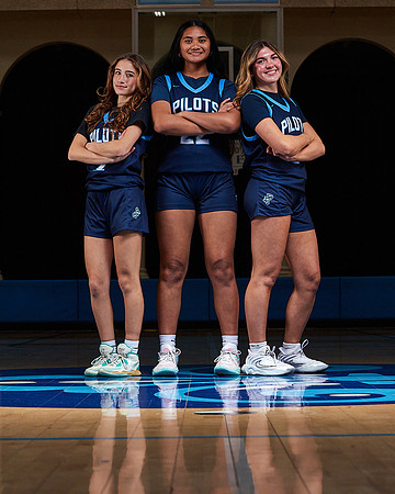 Academy of Our Lady of Peace Varsity Basketball Team Media Day