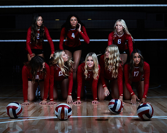 2023 Catherdal Catholic Girls Varsity Volleyball Team