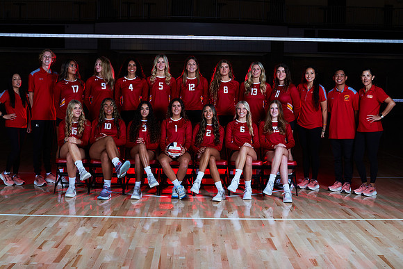 2023 Catherdal Catholic Girls Varsity Volleyball Team