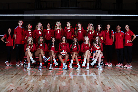 2023 Catherdal Catholic Girls Varsity Volleyball Team
