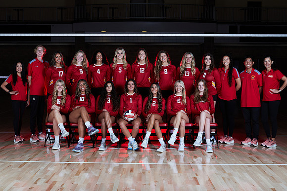 2023 Catherdal Catholic Girls Varsity Volleyball Team