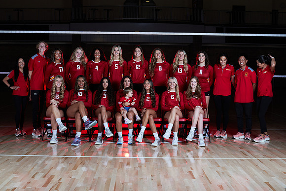 2023 Catherdal Catholic Girls Varsity Volleyball Team
