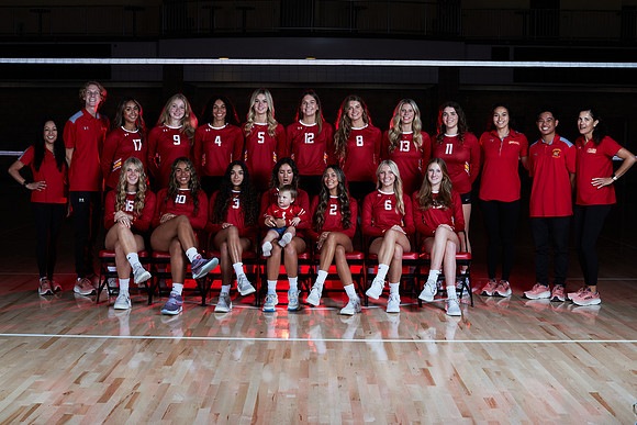 2023 Catherdal Catholic Girls Varsity Volleyball Team