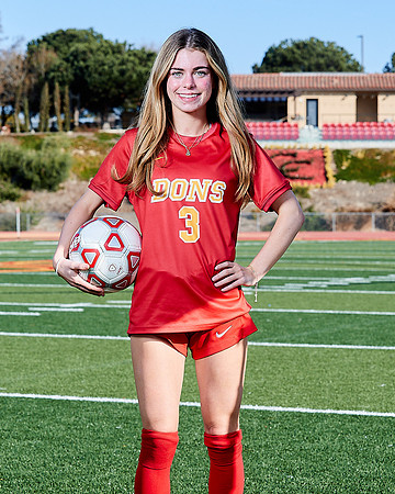 Cathedral Catholic Girls Varisty Soccer Team Media Day