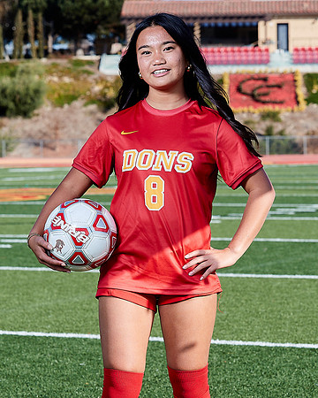 Cathedral Catholic Girls Varisty Soccer Team Media Day