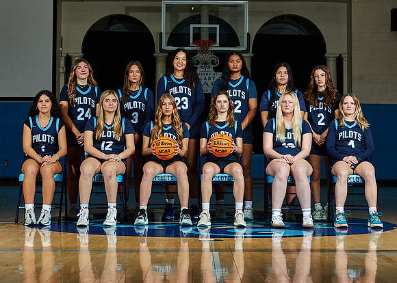 Academy of Our Lady of Peace Varsity Basketball Team Media Day