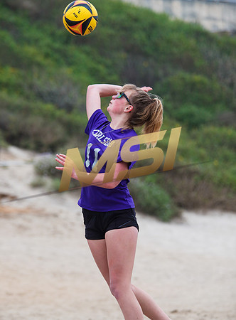 CIF Varsity Girls Beach Volleyball- Escondido @ Carlsbad