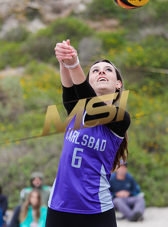 CIF Varsity Girls Beach Volleyball- Escondido @ Carlsbad