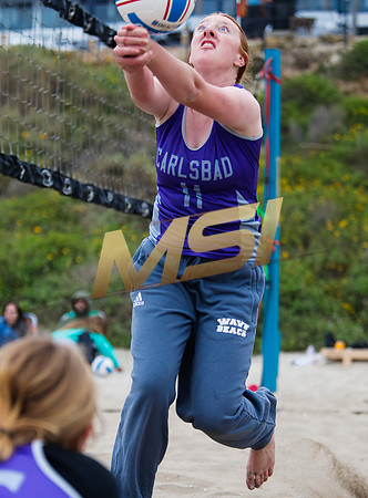 CIF Varsity Girls Beach Volleyball- Escondido @ Carlsbad
