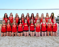 Catherdal Catholic Girls Beach Volleyball Team Media Day