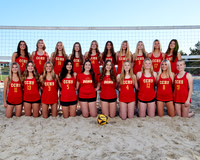 Catherdal Catholic Girls Beach Volleyball Team Media Day