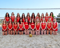 Catherdal Catholic Girls Beach Volleyball Team Media Day