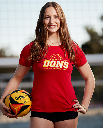 Catherdal Catholic Girls Beach Volleyball Team Media Day