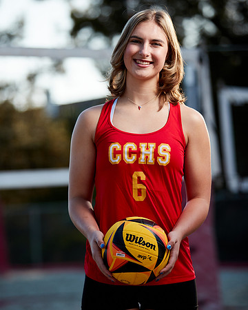 Catherdal Catholic Girls Beach Volleyball Team Media Day