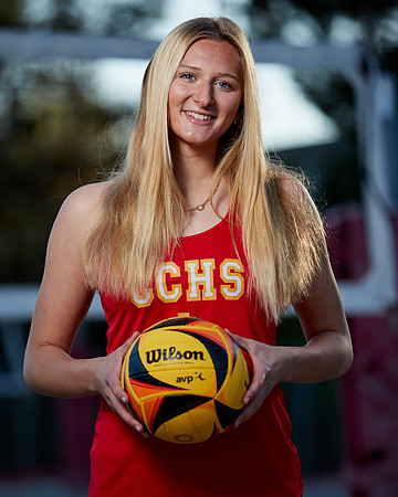 Catherdal Catholic Girls Beach Volleyball Team Media Day