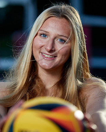 Catherdal Catholic Girls Beach Volleyball Team Media Day