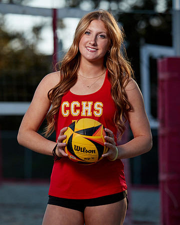 Catherdal Catholic Girls Beach Volleyball Team Media Day