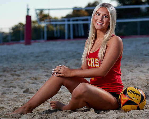 Catherdal Catholic Girls Beach Volleyball Team Media Day