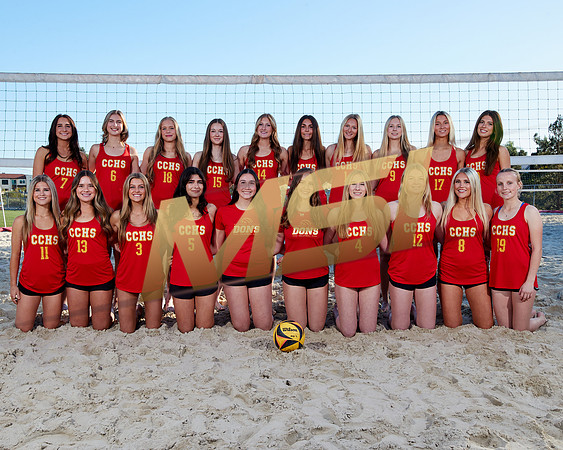 Cathedral Catholic High School Girls Beach Volleyball Team Media Day