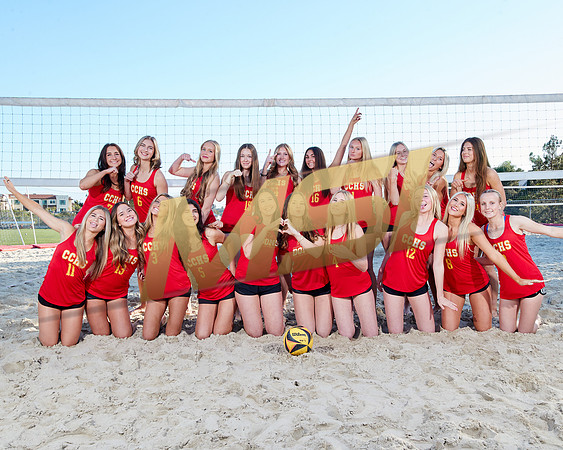 Cathedral Catholic High School Girls Beach Volleyball Team Media Day