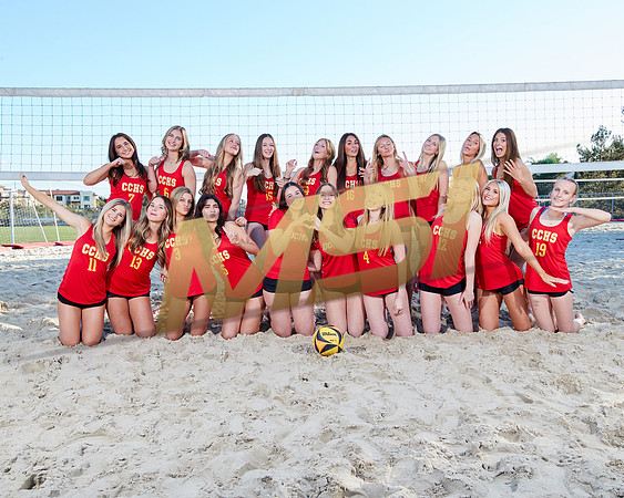 Cathedral Catholic High School Girls Beach Volleyball Team Media Day