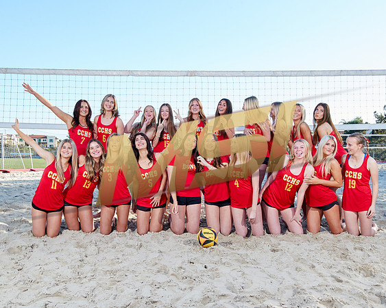 Cathedral Catholic High School Girls Beach Volleyball Team Media Day