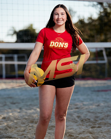 Cathedral Catholic High School Girls Beach Volleyball Team Media Day