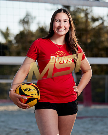 Cathedral Catholic High School Girls Beach Volleyball Team Media Day