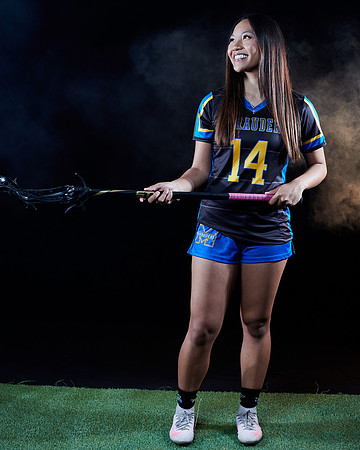 Mira Mesa High School Senior Girls Lacrosee Team Media Day