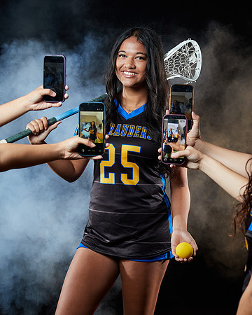 Mira Mesa High School Senior Girls Lacrosee Team Media Day