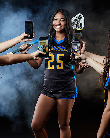 Mira Mesa High School Senior Girls Lacrosee Team Media Day