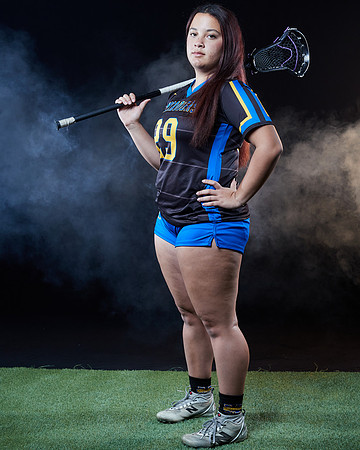 Mira Mesa High School Senior Girls Lacrosee Team Media Day